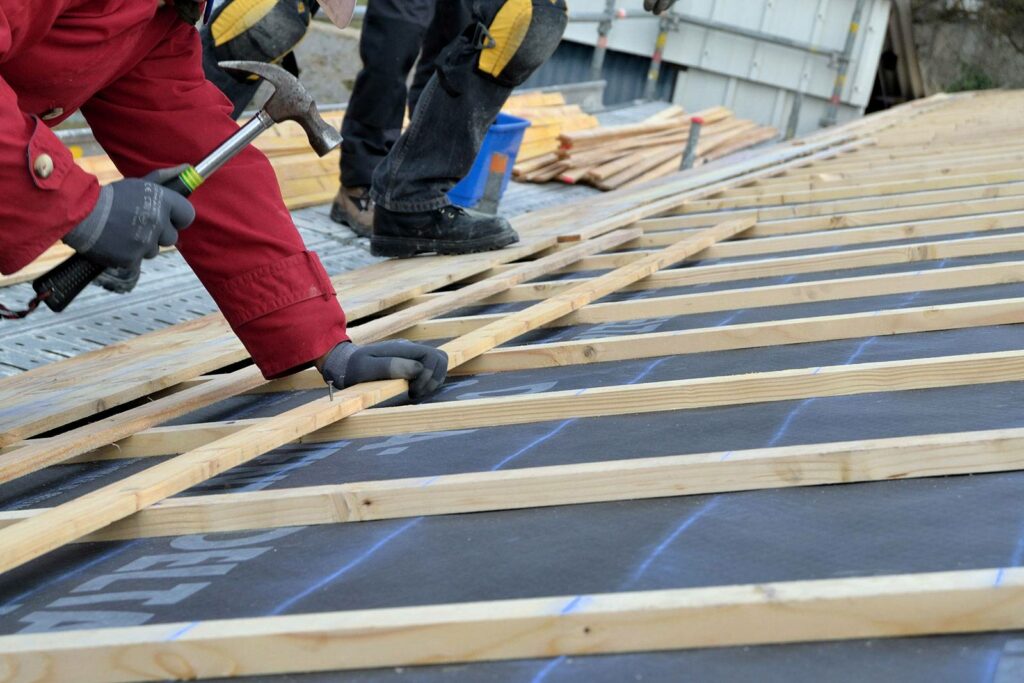 construction et traitement préventif de la charpente dans le Var